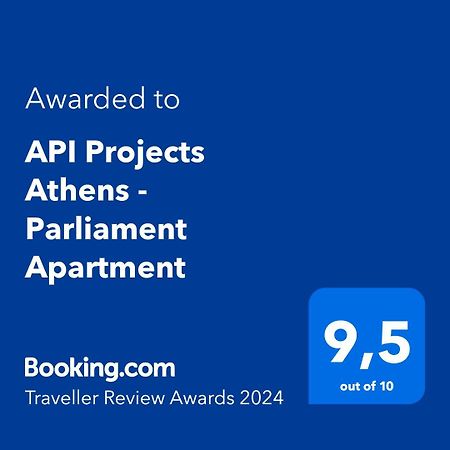 Api Projects Athens - Parliament Apartment Dış mekan fotoğraf